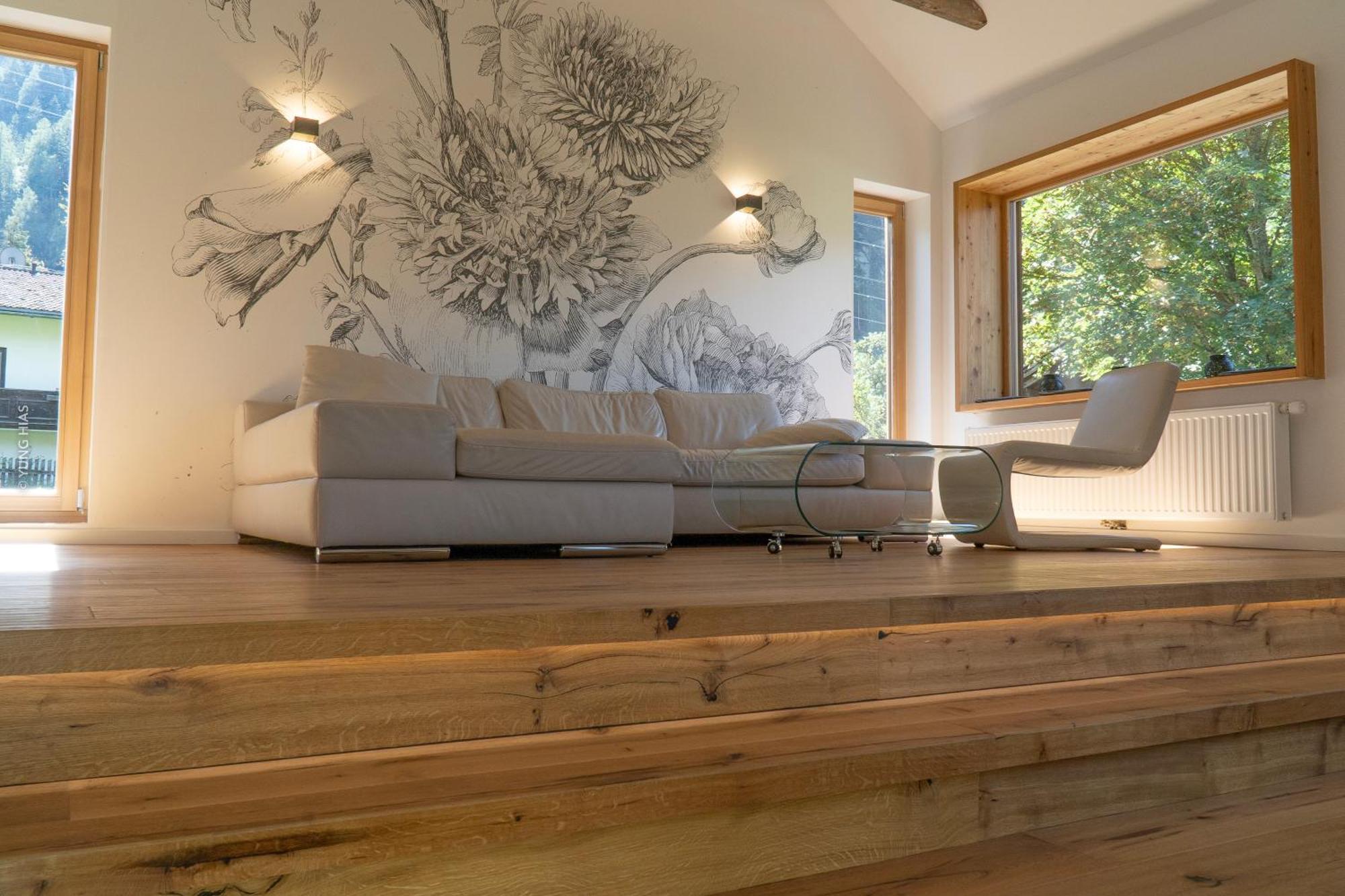 Chalet Schmelz Huette Mit Sauna Und Garten Флаттах Екстер'єр фото