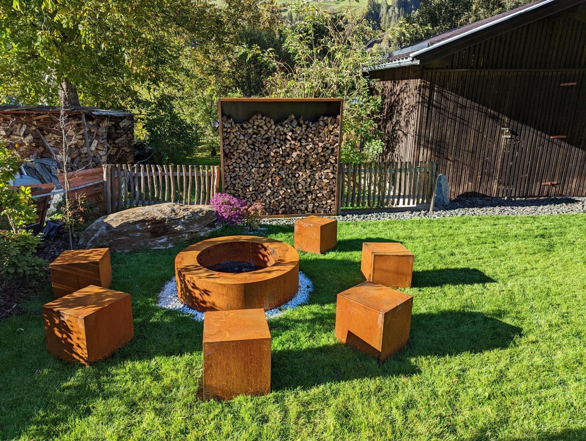Chalet Schmelz Huette Mit Sauna Und Garten Флаттах Екстер'єр фото