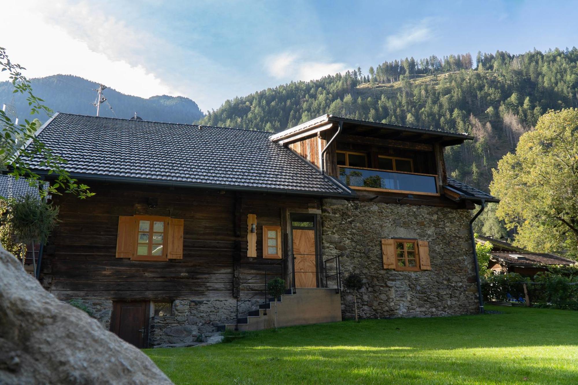 Chalet Schmelz Huette Mit Sauna Und Garten Флаттах Екстер'єр фото